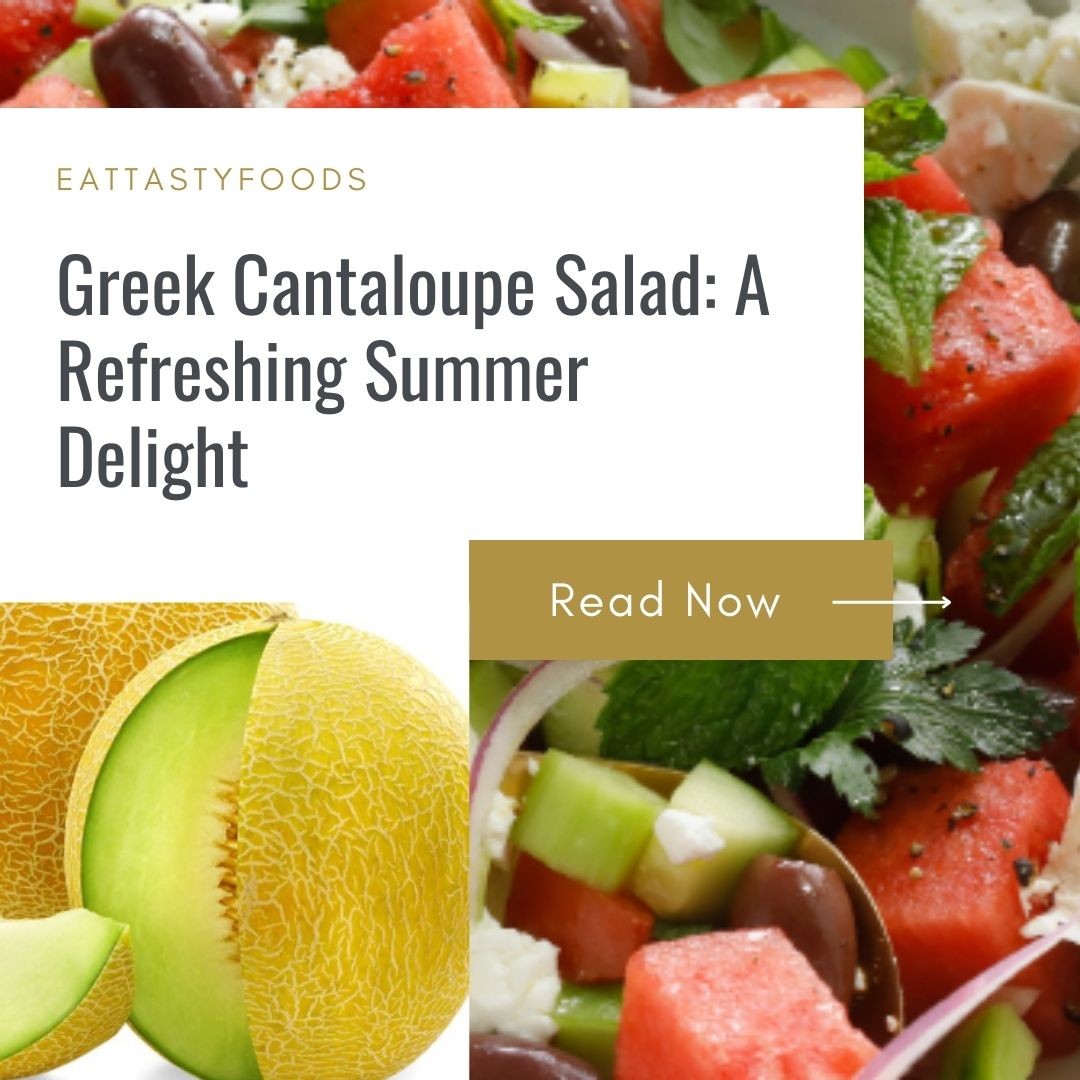 Greek Cantaloupe Salad