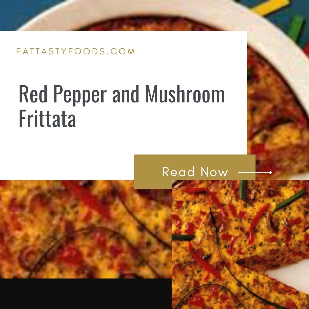 Red Pepper and Mushroom Frittata